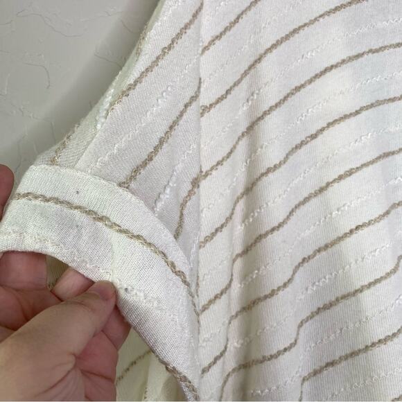 Dolan Anthropologie Left Coast Collection Striped Open Knit Cardigan Small - Picture 8 of 12